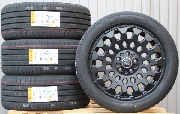 Satz Räder Alufelgen MSW99 18 Zoll schwarz matt + Pirelli PZero PZ4 Sommerreifen - Image 3