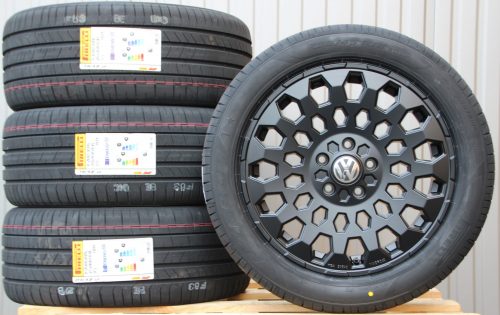 Satz Räder Alufelgen MSW99 18 Zoll schwarz matt + Pirelli PZero PZ4 Sommerreifen