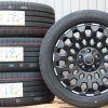 Satz Räder Alufelgen MSW99 18 Zoll schwarz matt Lip polished + Pirelli PZero PZ4 Sommerreifen – Bild 3