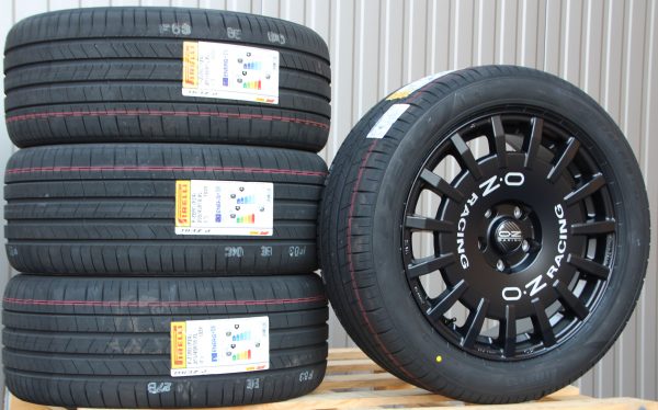 Satz Räder Alufelgen OZ Rally Racing Van 18 Zoll schwarz matt + Pirelli PZero PZ4 Sommerreifen - Image 2