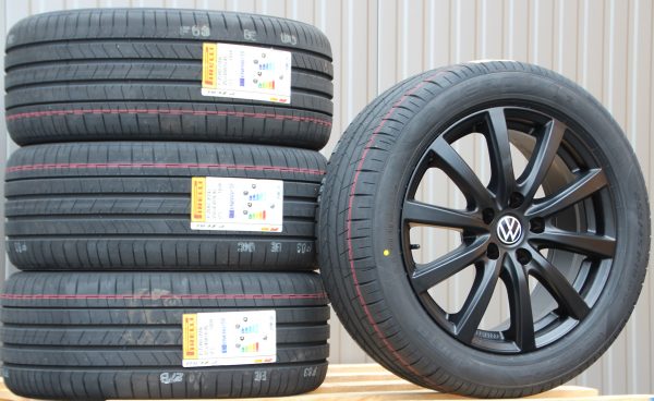 Satz Räder Alufelgen Platin P69 18 Zoll schwarz matt + Pirelli PZero PZ4 Sommerreifen - Image 4