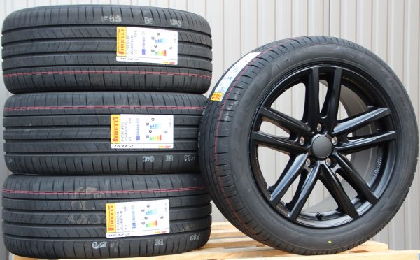 Satz Räder Alufelgen Rial X10X 18 Zoll schwarz matt + Pirelli PZero PZ4 Sommerreifen – Bild 2