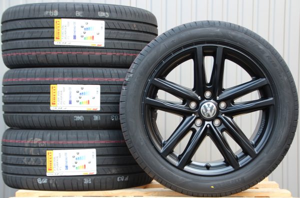 Satz Räder Alufelgen Rial X10X 18 Zoll schwarz matt + Pirelli PZero PZ4 Sommerreifen – Bild 3