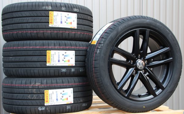 Satz Räder Alufelgen Rial X10X 18 Zoll schwarz matt + Pirelli PZero PZ4 Sommerreifen – Bild 4