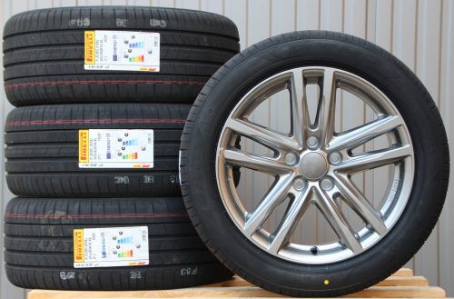 Satz Räder Alufelgen Rial X10X 18 Zoll grau + Pirelli PZero PZ4 Sommerreifen
