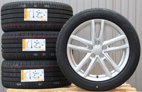 Satz Räder Alufelgen Rial X10X silber 18 Zoll + Pirelli PZero PZ4 Sommerreifen