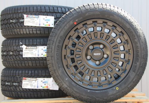Räder Alufelgen DOTZ Talara 17 Zoll + Yokohama G-061 4CV Off Road Reifen Allwetterreifen
