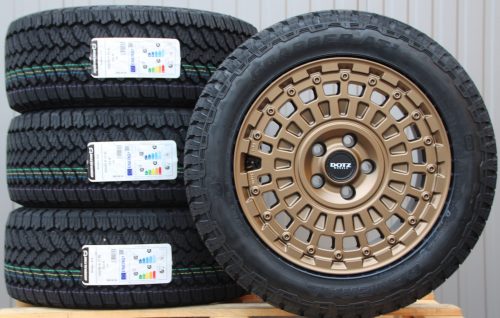 Räder Alufelgen DOTZ Talara 17 Zoll bronze + General Grabber AT3 Off Road Reifen All Terrain Reifen