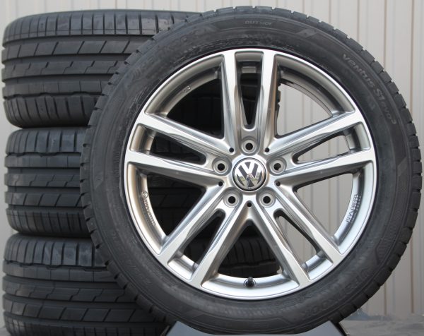 Räder Alufelgen Rial X10X 18 Zoll grau 255/45 R18 Hankook Sommerreifen – Bild 2