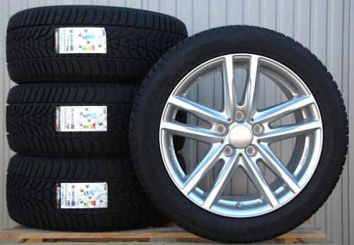 Rial X10X 18 Zoll silber 255 45 18 Hankook Icept Evo-3 Räder Alufelgen Rial X10X 18 Zoll silber 255/45 R18 Hankook Winterreifen