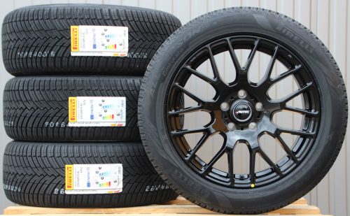 18 Zoll Räder Alufelgen Autec Nimah schwarz+ Pirelli Allwetterreifen