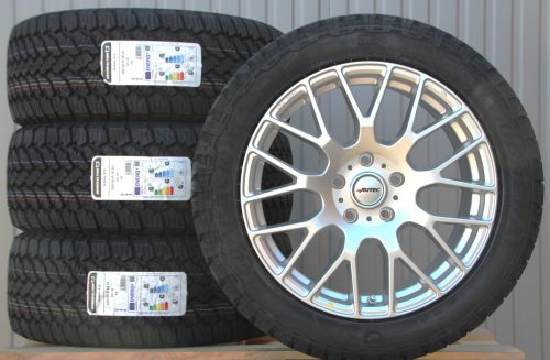 18 Zoll Räder Alufelgen Autec Nimah silber+ General Grabber AT3 All Terrain Reifen