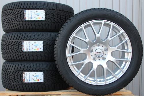 Räder Alufelgen Autec Nimah 18 Zoll silber 255/45 R18 Hankook Winterreifen