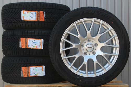 18 Zoll Räder Alufelgen Autec Nimah silber+ Allwetterreifen