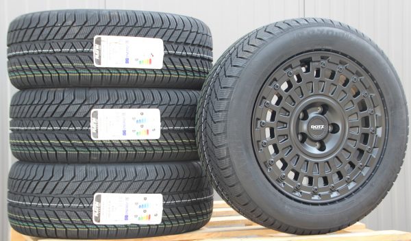 Räder Alufelgen Dotz Talara 17 Zoll schwarz + Winterreifen Platin RP-70 – Bild 2
