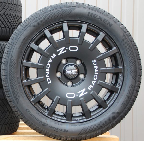 Räder Alufelgen OZ Rally Racing Van 18 Zoll schwarz matt 255/45 R18 Winterreifen