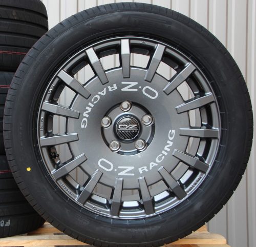 Räder Alufelgen OZ Rally Racing Van 18 Zoll grau 235/50 R18 101V Hankook Winterreifen