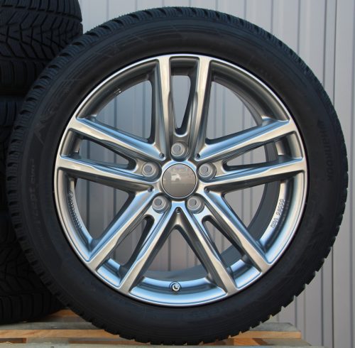 Rial X10X 18 Zoll metal grey 255 45 18 Hankook Icept Evo-3 KR Räder Alufelgen Rial X10X 18 Zoll grau 255/45 R18 Winterreifen