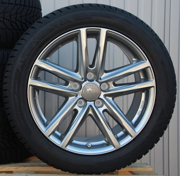 Räder Alufelgen Rial X10X 18 Zoll grau 255/45 R18 Winterreifen