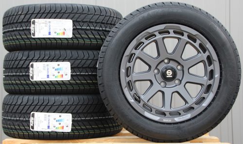 Sparco Gravel 8x17 antracite 235 55 17 Platin RP-70 Räder Alufelgen Sparco Gravel 17 Zoll grau + Winterreifen Platin RP-70