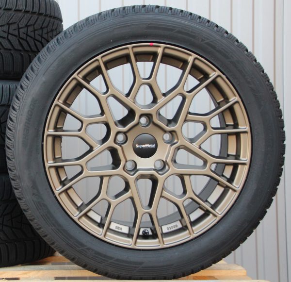 Räder Alufelgen Supermetal Cell 18 Zoll matt bronze 255/45 R18 Nexen Winterreifen
