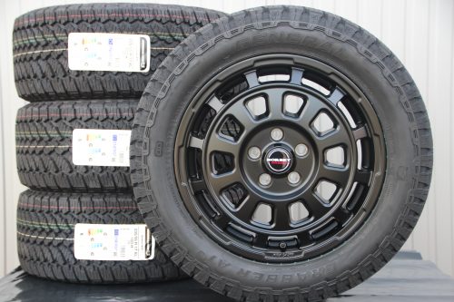 Borbet CW7 schwarz KRS 17 Zoll General AT3 17 Zoll Räder Alufelgen Borbet CW7 schwarz + General Grabber AT3 All Terrain