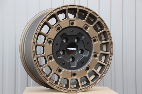 Alufelgen SuperMetal Rig 8x18 ET40 ultra matt bronze