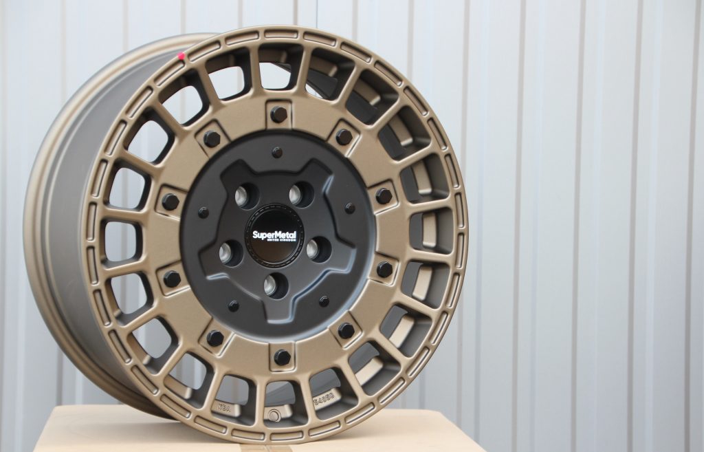 Alufelgen SuperMetal Rig 7,5x17 ET48 ultra matt bronze