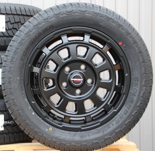 Räder Alufelgen Borbet CW7 17 Zoll schwarz + Hankook Winterreifen