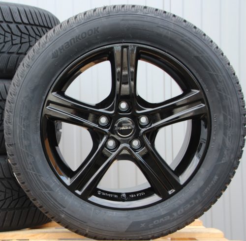 Räder Alufelgen Borbet CWD 17 Zoll schwarz + Tracmax Allwetterreifen