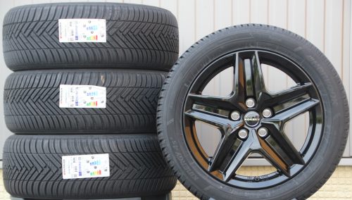 18 Zoll Räder Alufelgen Borbet CWZ schwarz glänzend + Hankook Allwetterreifen