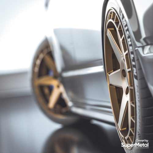 20 Zoll Räder Supermetal Charger Alufelgen matt bronze + 275/35 R20 102Y Platin Sommerreifen